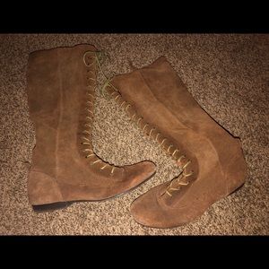 Lace Up Boots 8